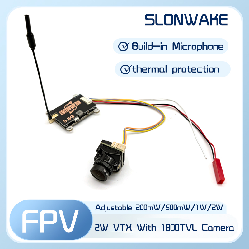 Drone Transmitter - Transmisor VTX SLONWAKE 5.8G 56CH 2W