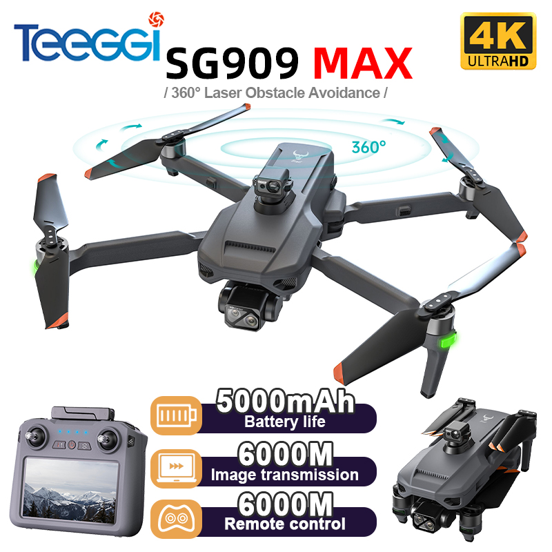 Drone Gimbal - Teeggi SG909 MAX GPS Drone con