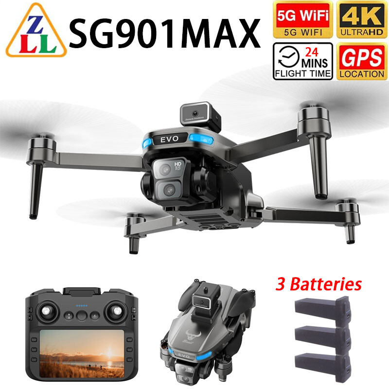 Drone Gps Mount - Dron ZLL SG901MAX con GPS, WIFI,