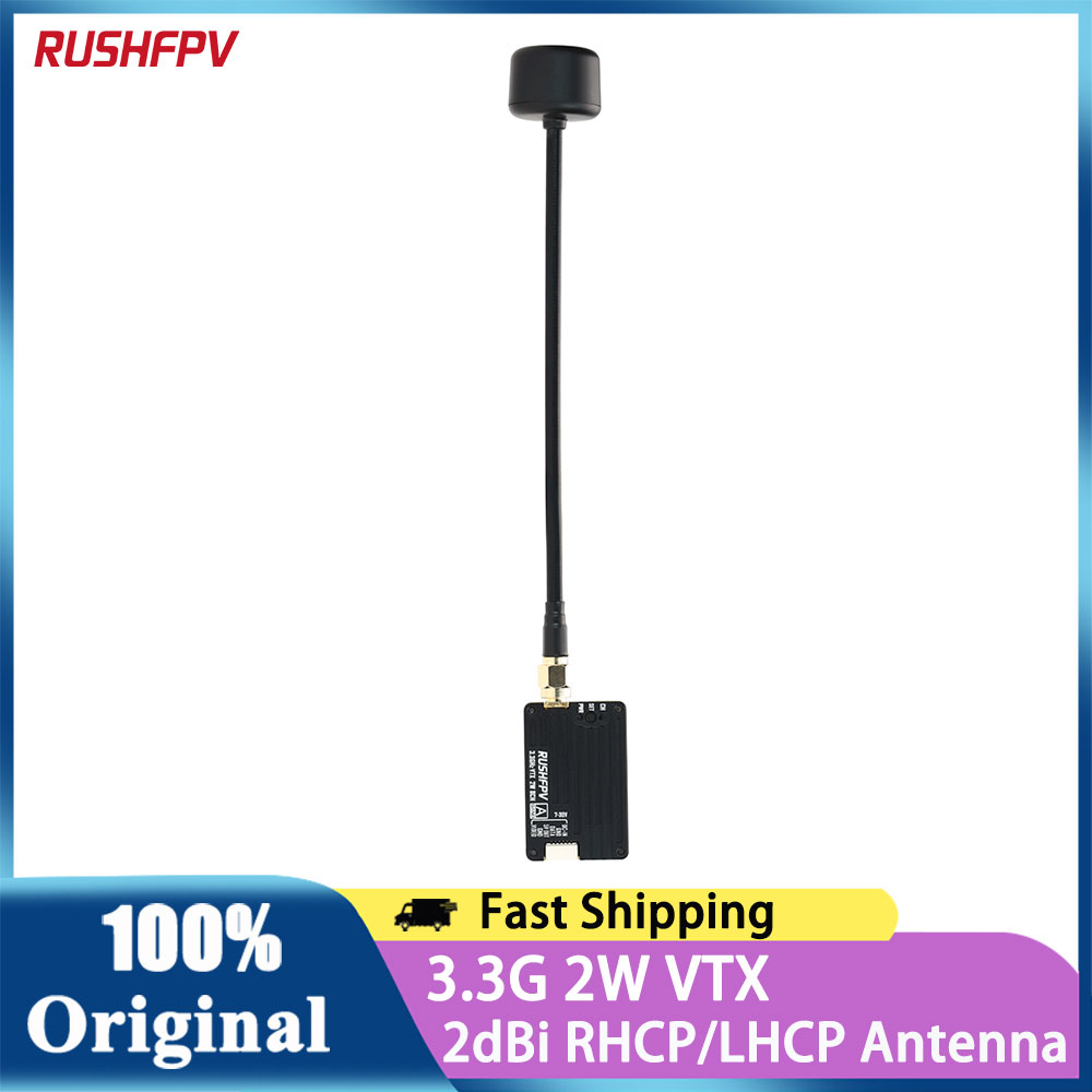 Drone Transmitter - RUSHFPV 3,3G 2W VTX transmisor de