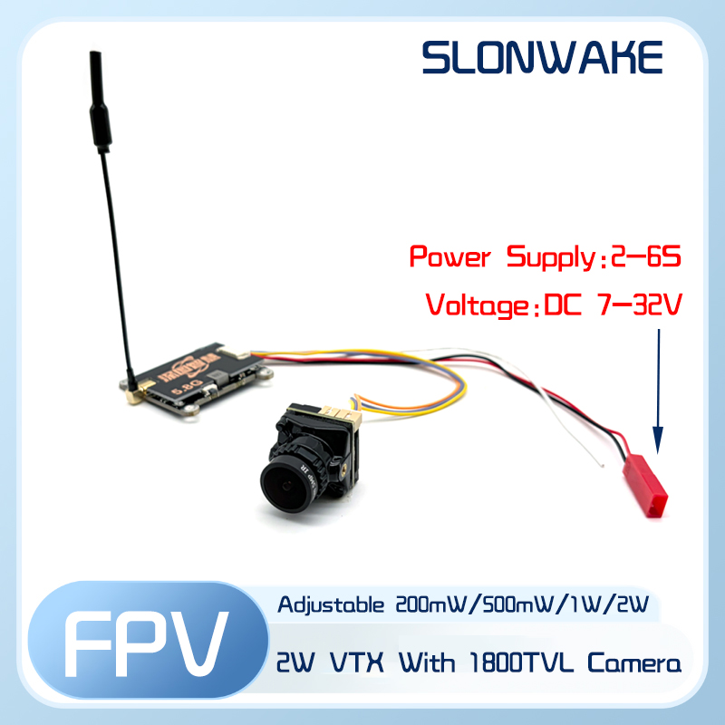 Transmisor VTX SLONWAKE 5.8G 5 - Drone Transmitter reseña y precio