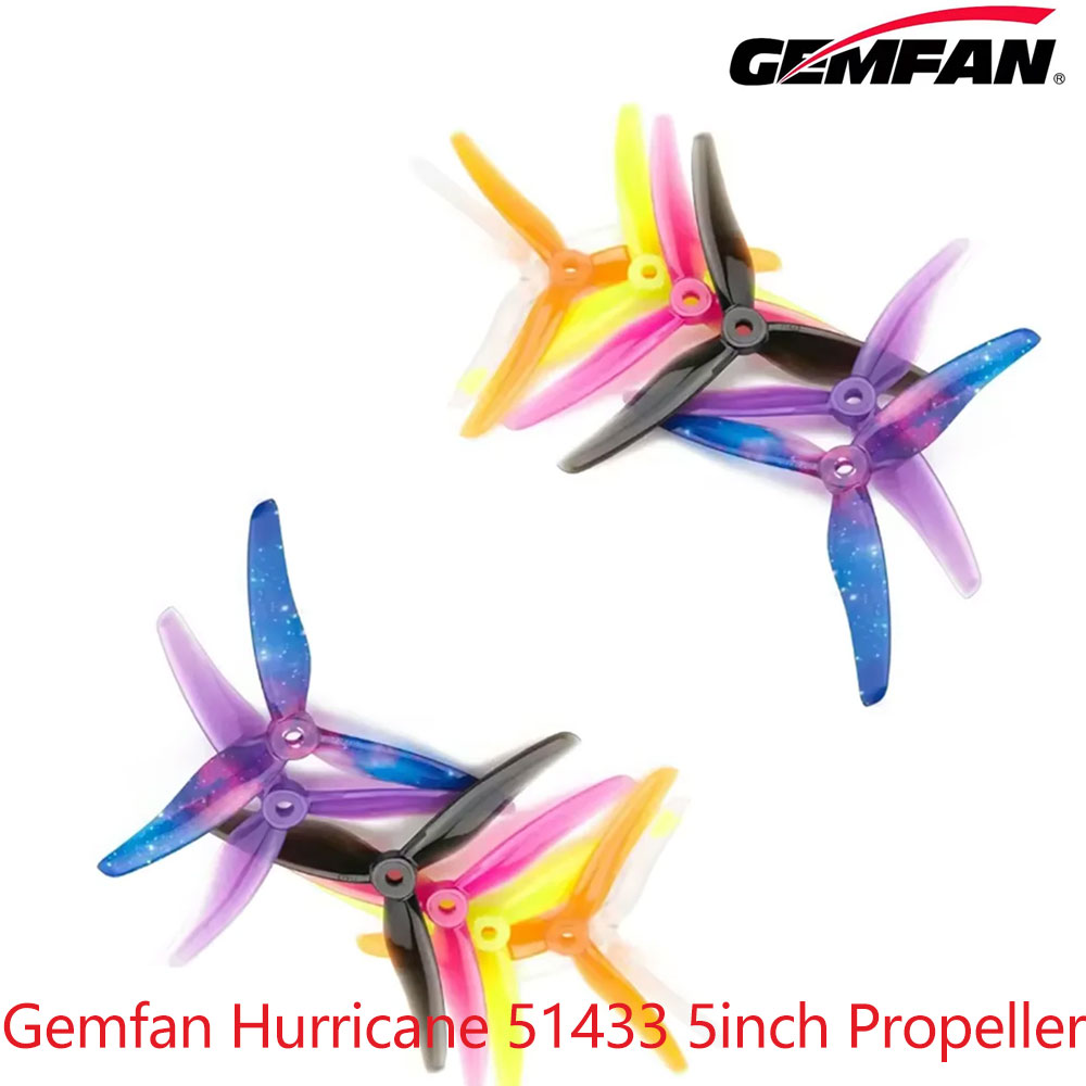 12 Pares de Hélices Gemfan Hur - Drone Propeller reseña y precio