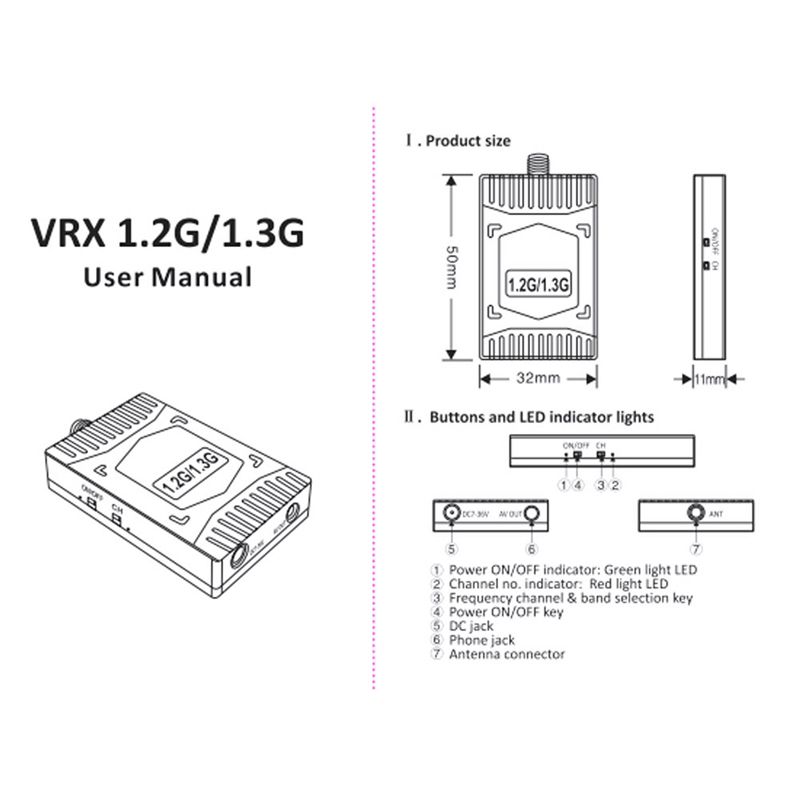 Receptor de Video y Audio FPV  - Drone Receiver reseña y precio