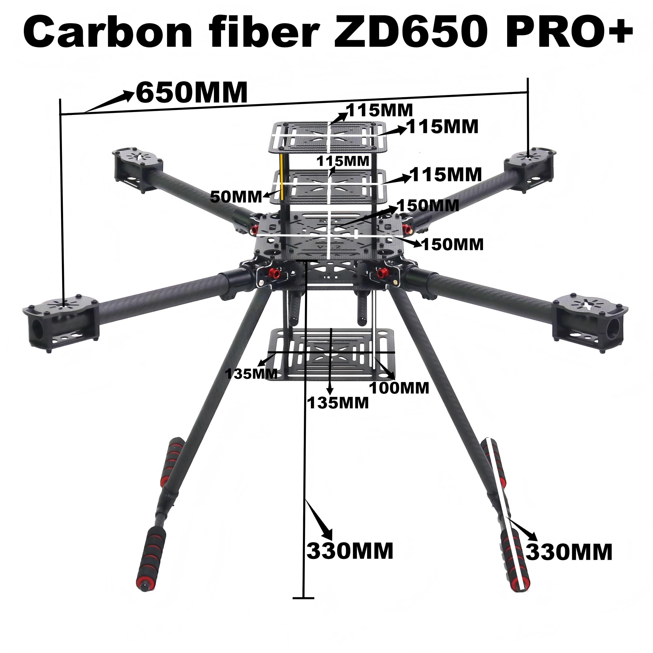 RCtoSky ZD650 PRO+ 650mm Ardup - Drone Power Distribution Board reseña y precio