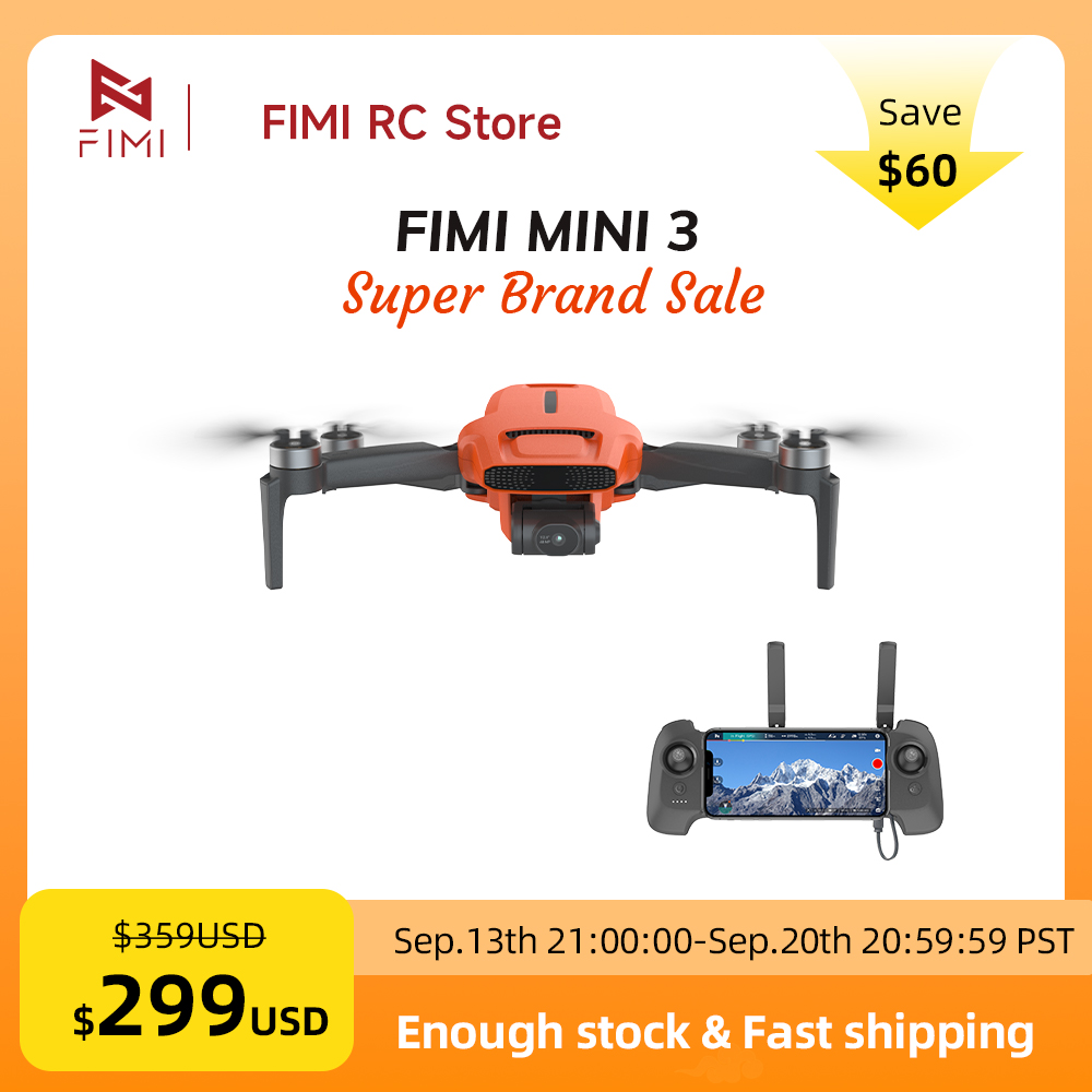 Dron con Cámara FIMI MINI 3, 4 - Drone Gimbal reseña y precio