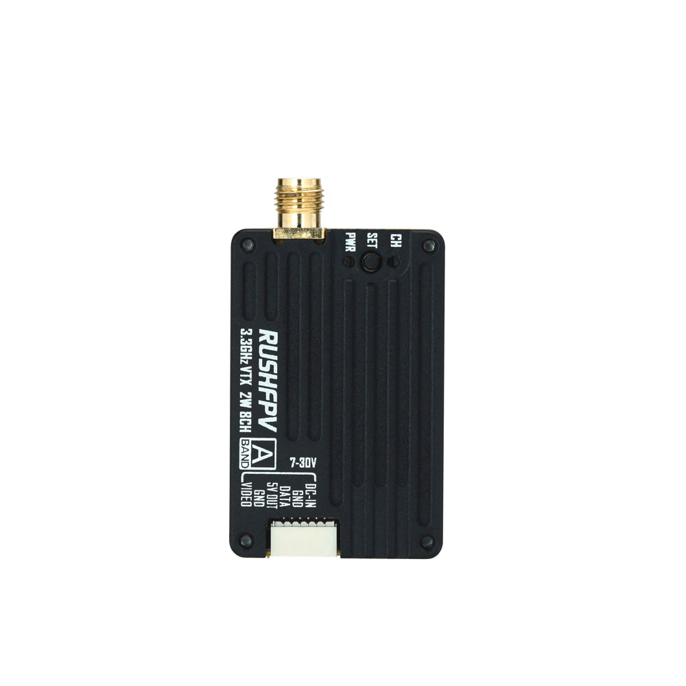 RUSHFPV 3,3G 2W VTX transmisor - Drone Transmitter reseña y precio